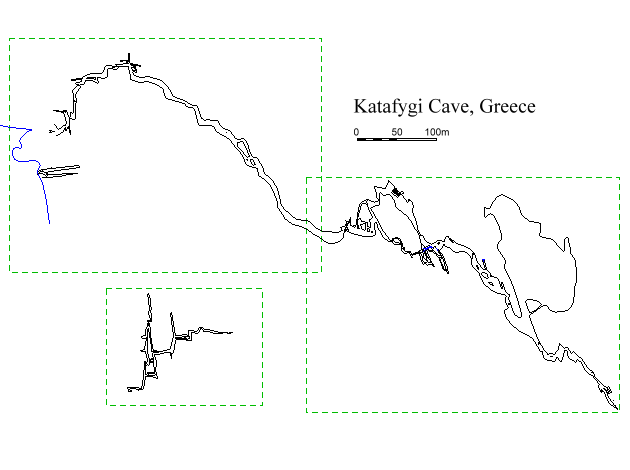 Map of Katafygi Cave